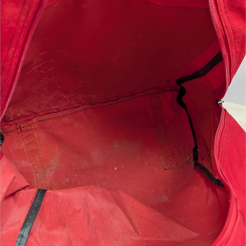Red TVA NGDC Backpack "Property of TVA" Utility Work Bag Employee Issued - Picture 3 of 3
